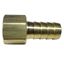 Picture of Couplings Company 227EEE Hose Barb Flat Seat x Straight Female Thread - 3/8 in. x 3/8 in.