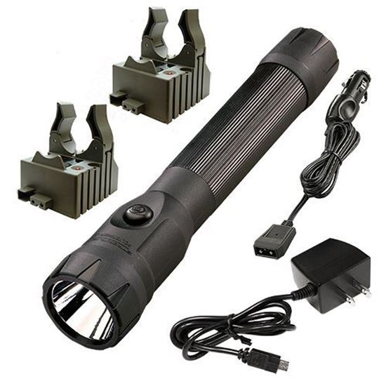 Picture of Streamlight PolyStinger DS LED with 120V AC/12V DC Chargers