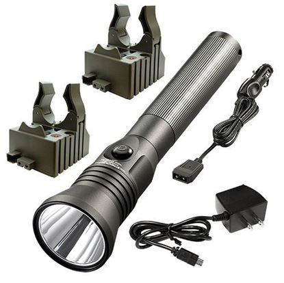 Picture of Streamlight Stinger LED HPL with 120V AC/12V DC Chargers