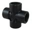 Picture of A&M Industries CR8PP Polypropylene Pipe Cross (NPT) - 1/2 in.