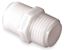Picture of A&M Industries TN5088 Nylon Close Nipple MPT x MPT - 1/2 in. x 1/2 in.