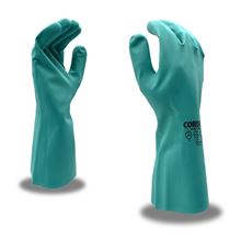 Picture of Unsupported Nitrile Flocked Lined Gloves - L