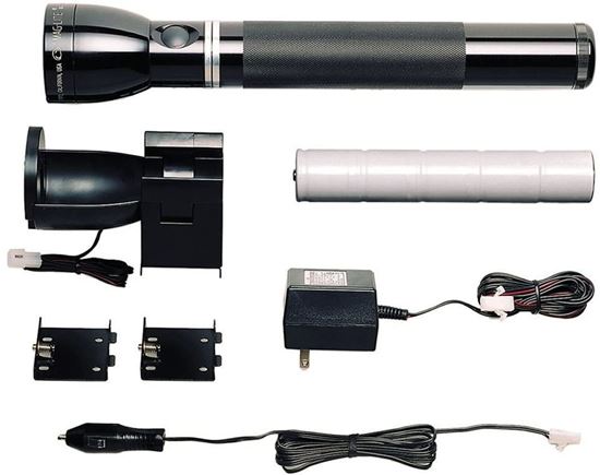 MAGLITE RL1019 MagCharger Rechargeable Flashlight, LED Bulb, Aluminum Alloy  Housing, 643 Lumens Lumens